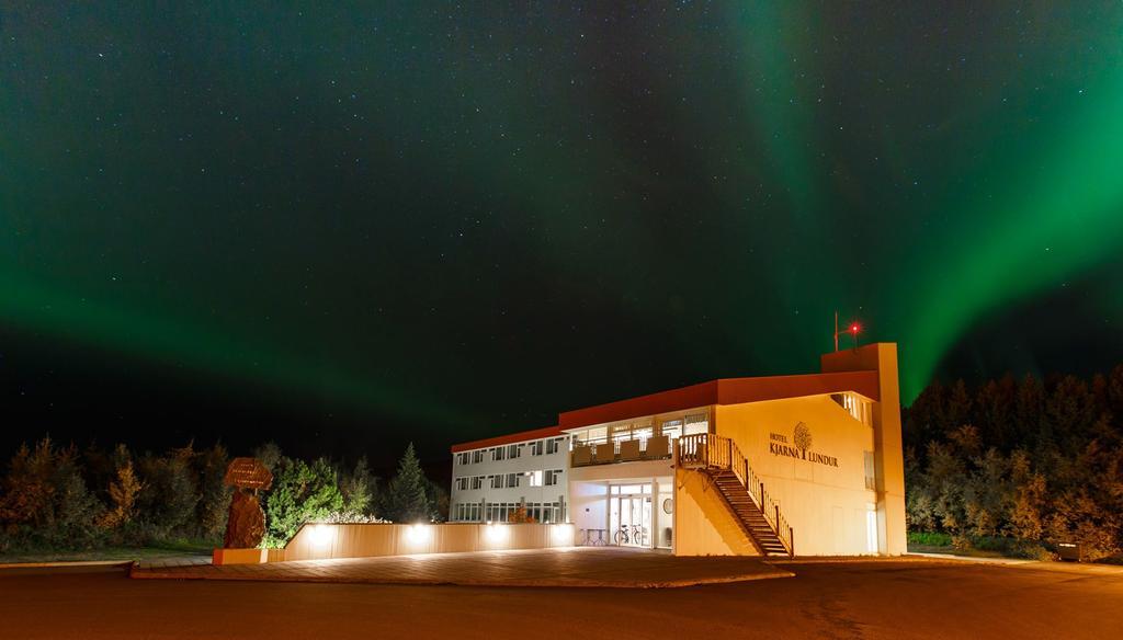Hotel Kjarnalundur- Aurora Dream - Lodges And Rooms Ακουρέιρι Εξωτερικό φωτογραφία